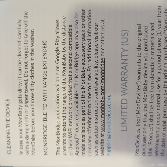 Monbaby with bridge extender - Picture 4 of 4